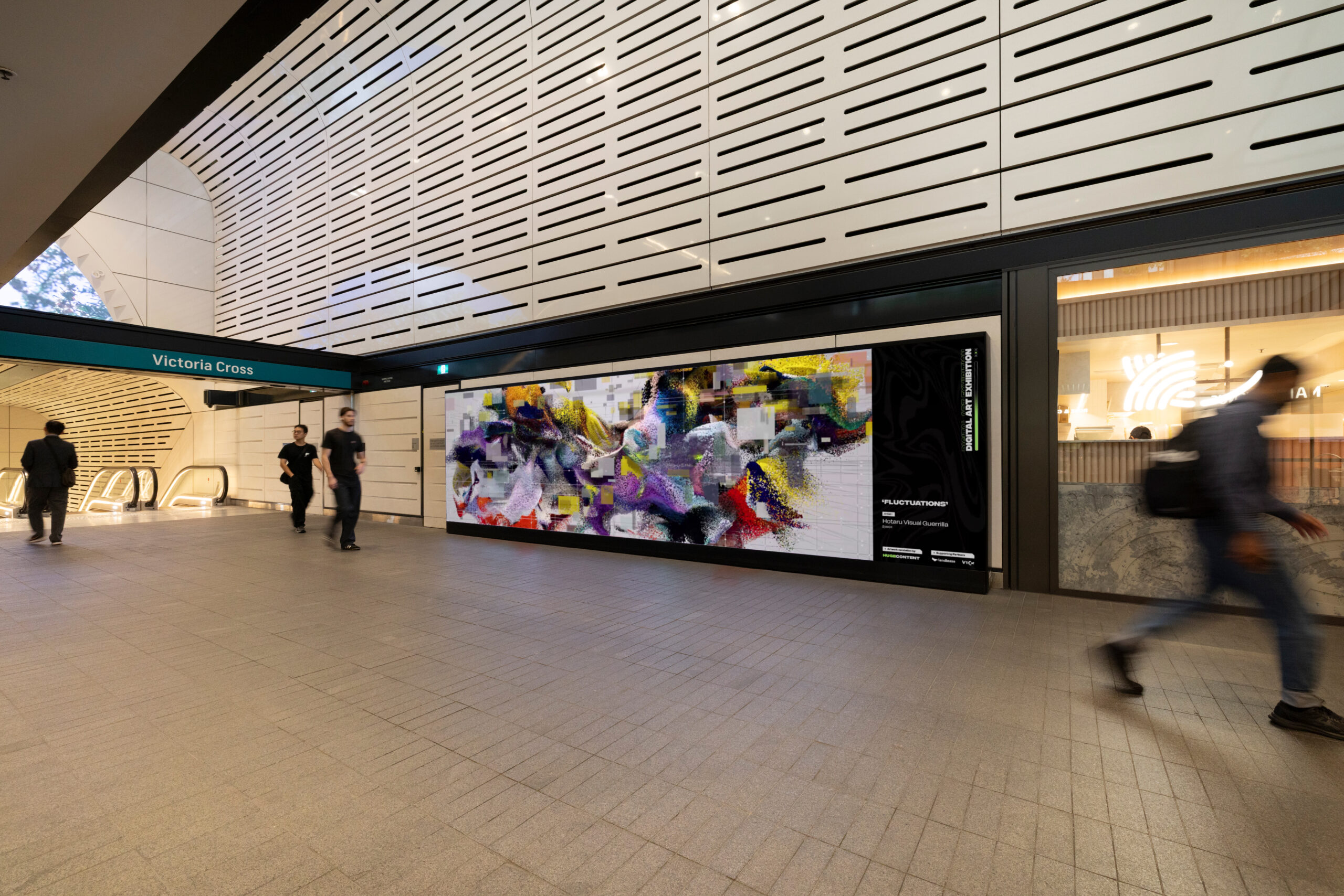 HUGE CONTENT_Victoria Cross Train Station – Hotaru – Fluctuations